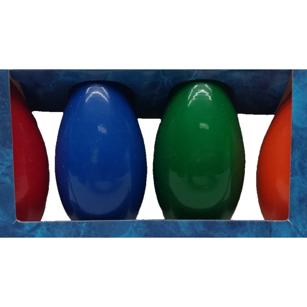 VTG [5x] Bulbs Lg C9 New Old Stock Christmas Bulbs [5 x Packs 4] 20 BULB BUNDLE!